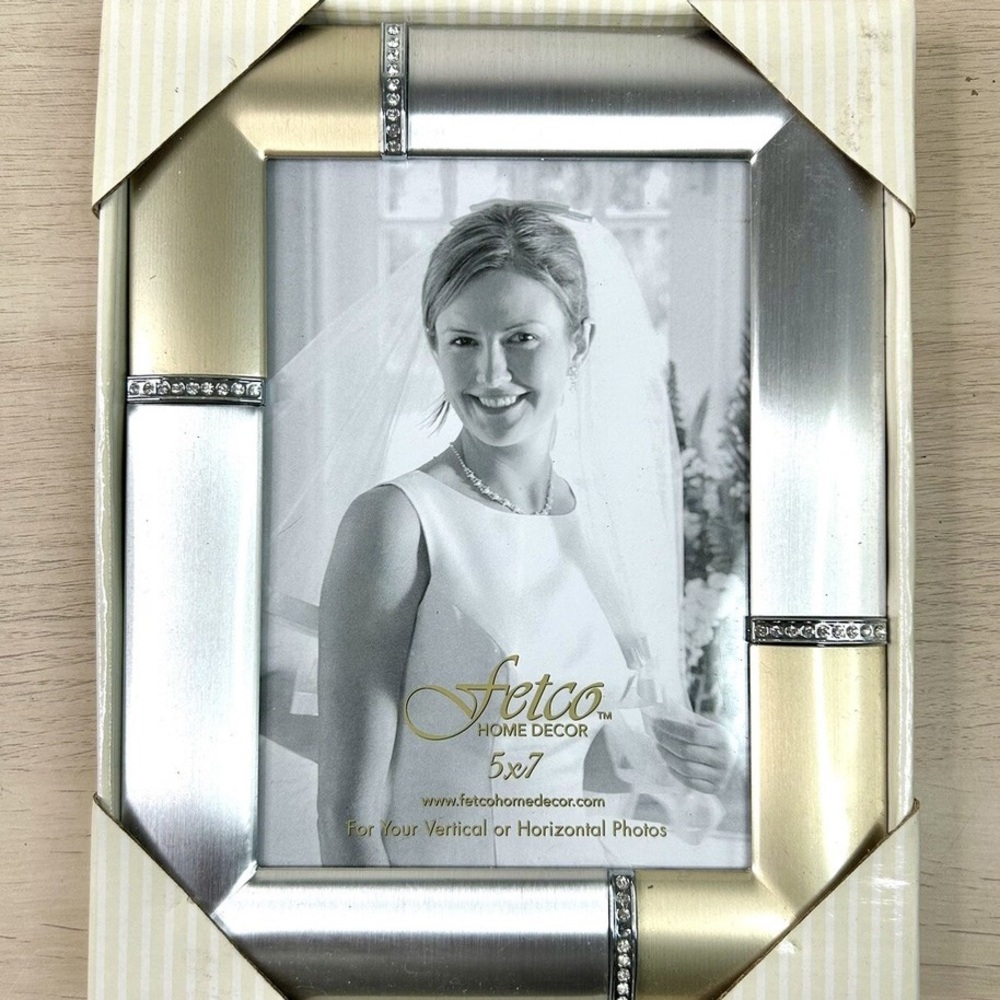 Silver and Gold Photo Frame